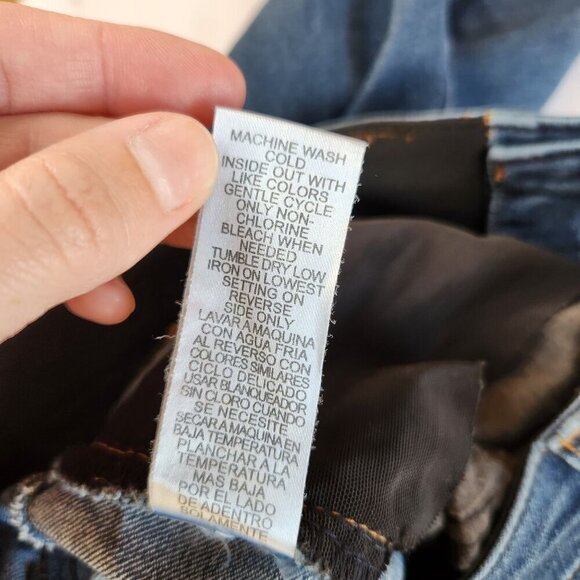 Democracy Ab Technology Jeans Medium Wash Stretch Skinny Denim Women's 10 - Picture 7 of 7